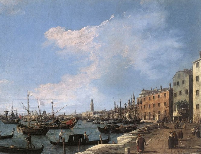 Riva degli Schiavoni - Giovanni Antonio Canal, known as Canaletto