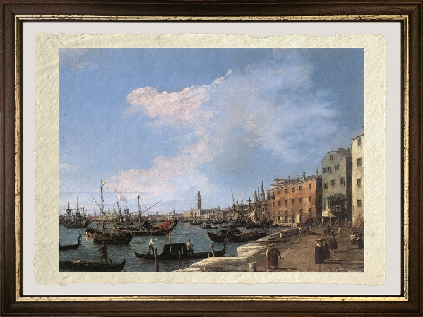 Riva degli Schiavoni - Giovanni Antonio Canal, known as Canaletto