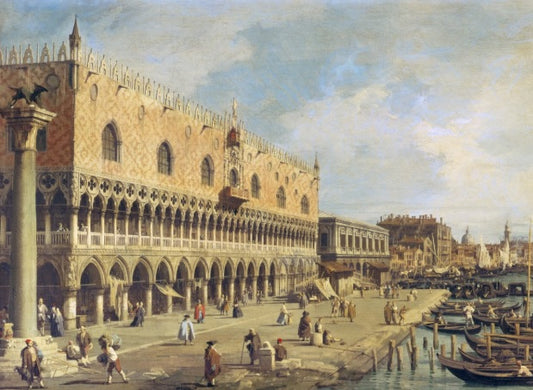 La Riva degli Schiavoni, Venezia - Giovanni Antonio Canal detto Canaletto