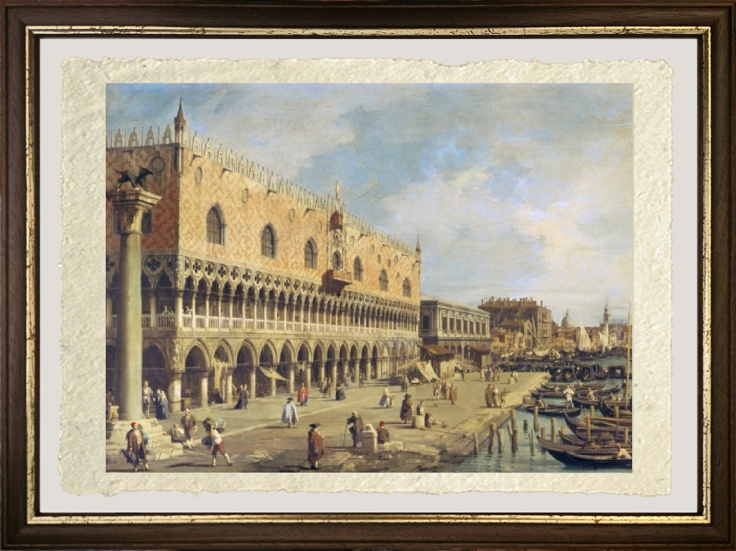 La Riva degli Schiavoni, Venezia - Giovanni Antonio Canal detto Canaletto