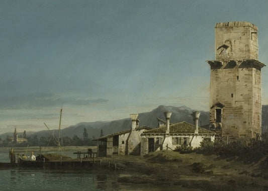 The Tower of Marghera - Bernardo Bellotto
