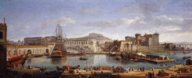 La Darsena, Napoli 1702 - Gaspare Vanvitelli - Gaspar van Wittel
