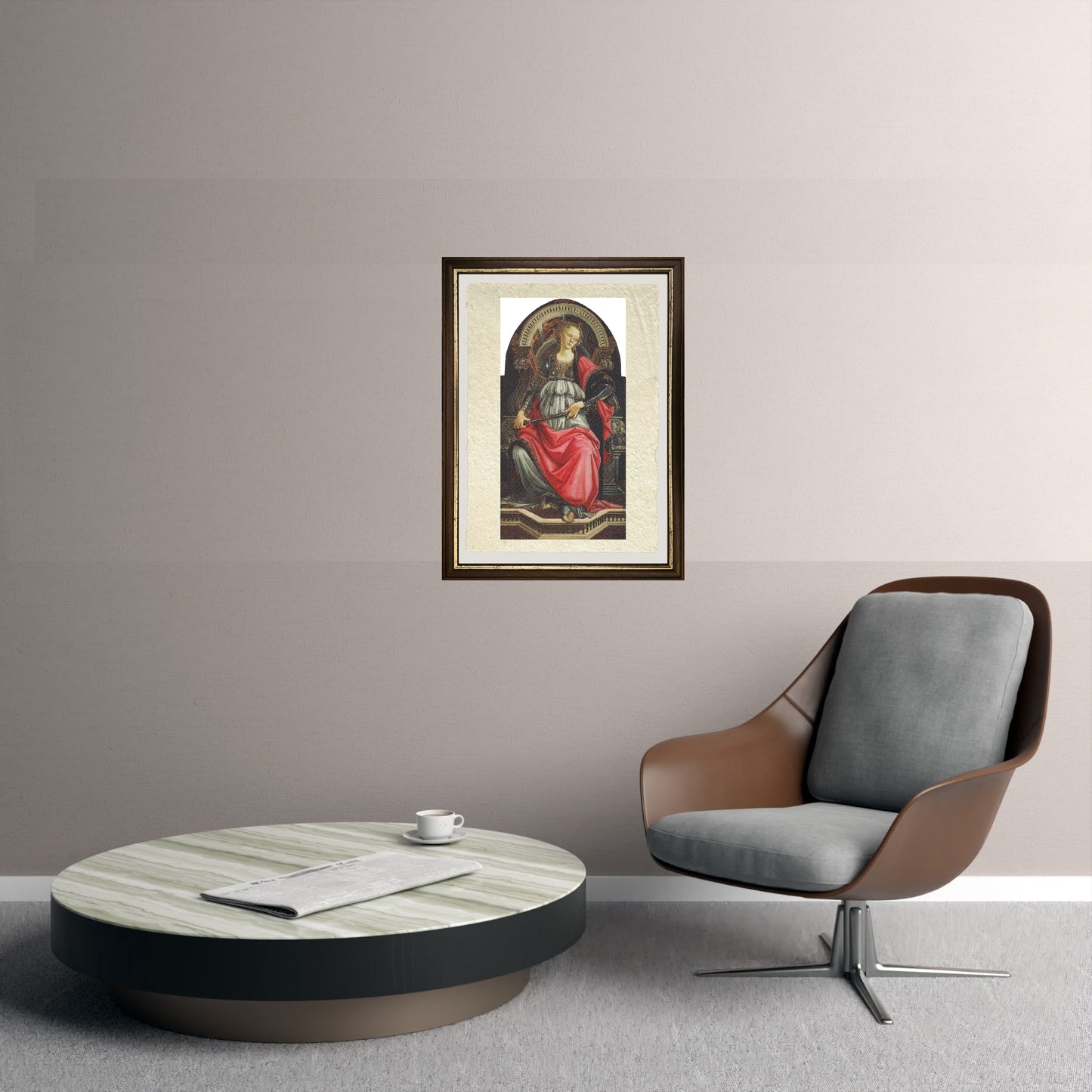 La Fortezza - Sandro Botticelli su carta Amalfi