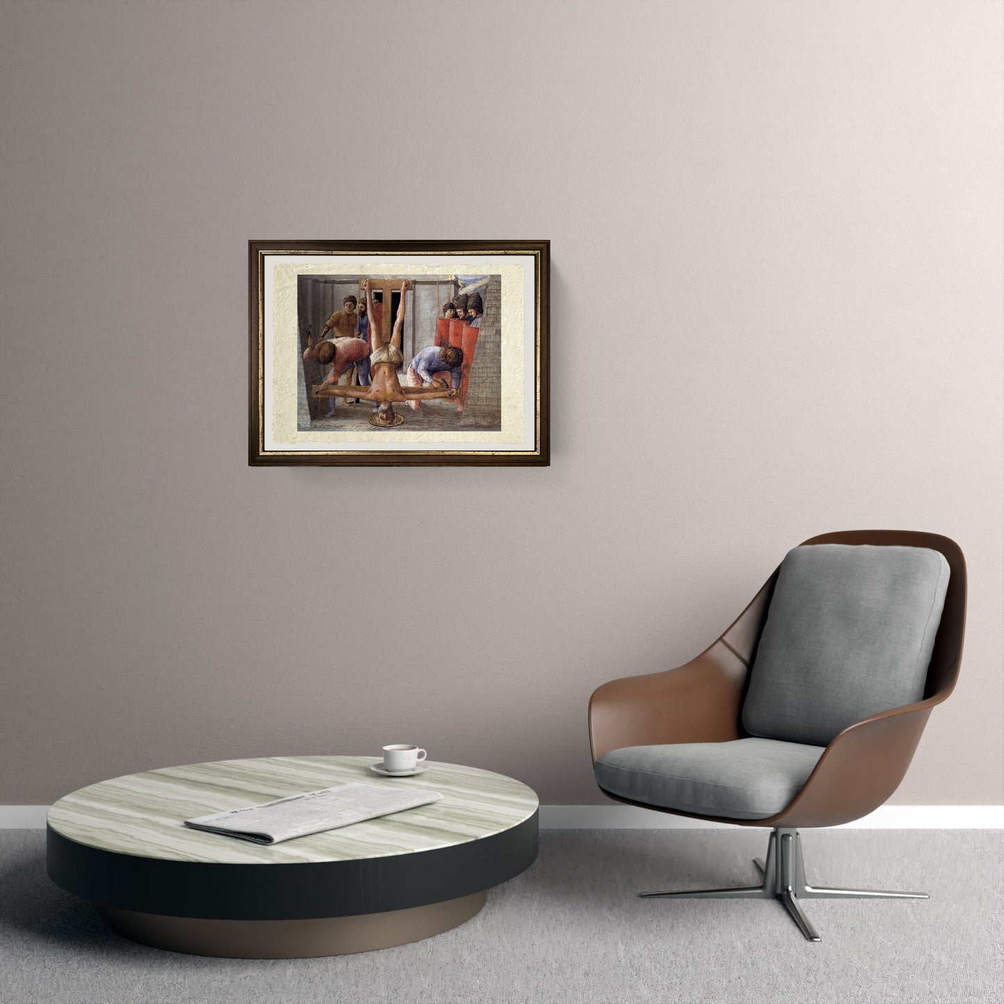 La crocefissione di San Pietro - Masaccio