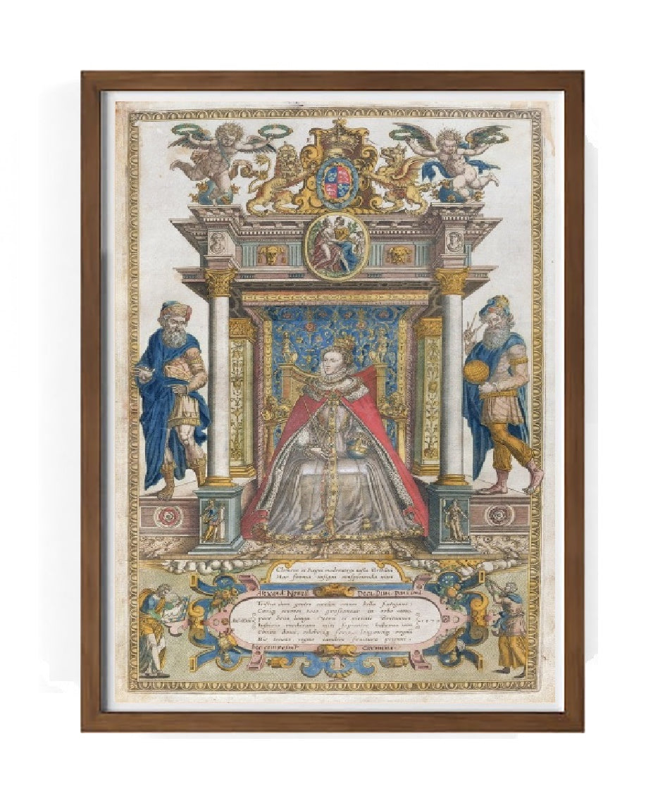 La dedica alla regina Elisabetta I - 1579