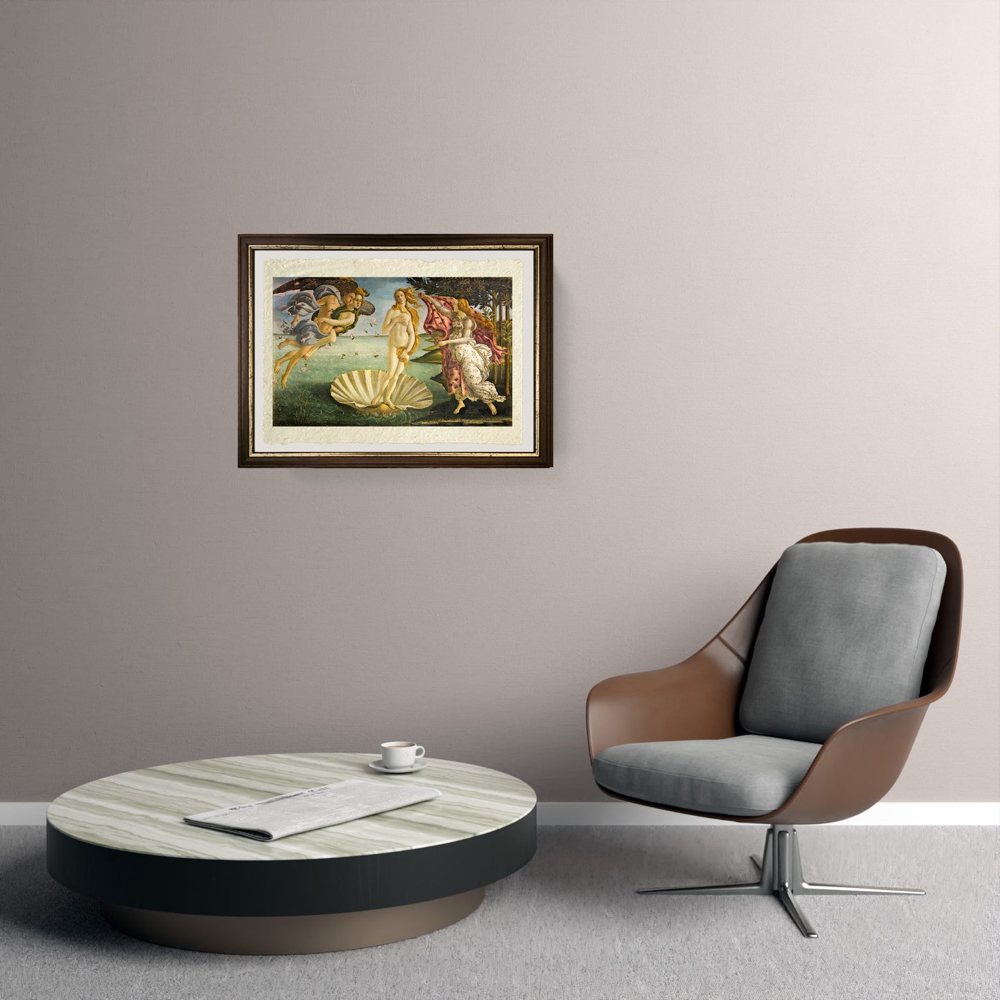 La nascita di Venere - Sandro Botticelli su carta Amalfi