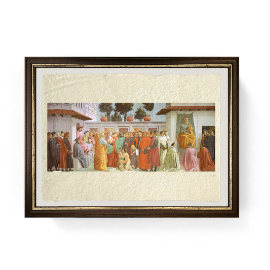 Resurrezione del figlio di Teofilo - Masaccio