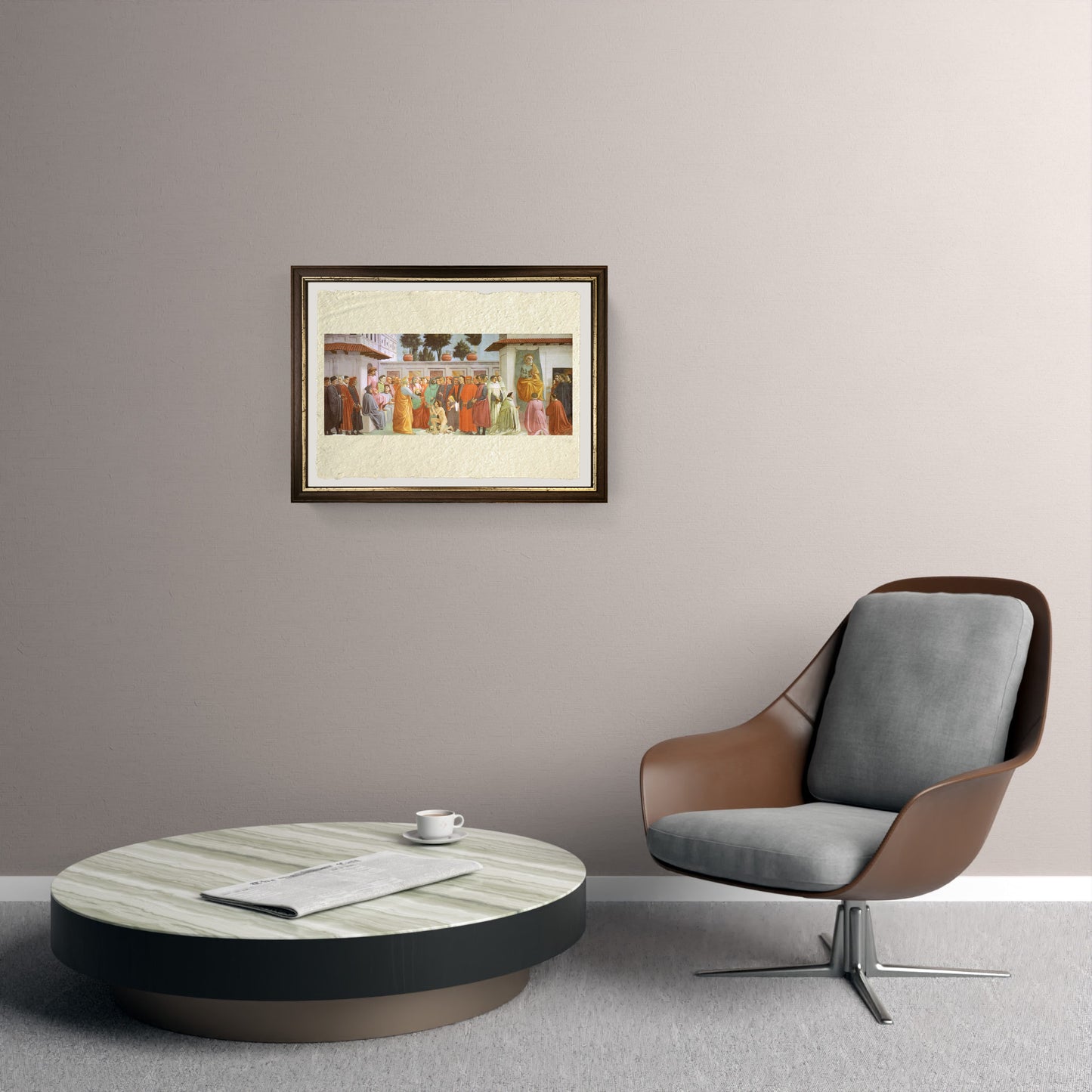 Resurrezione del figlio di Teofilo - Masaccio