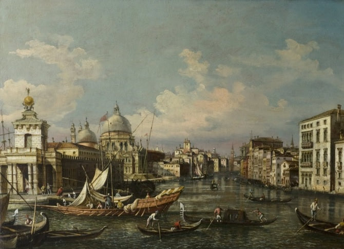 The mouth of the Grand Canal - Giovanni Antonio Canal, known as Canaletto