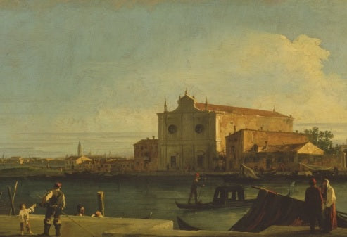 Church of San Giovanni dei Battuti on the Isle of Murano - Giovanni Antonio Canal known as Canaletto