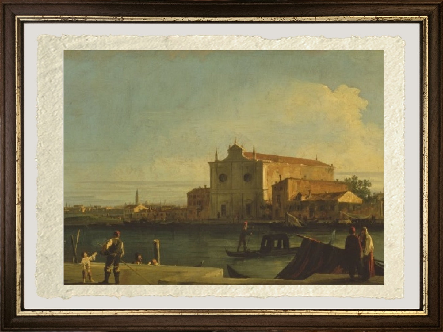 Church of San Giovanni dei Battuti on the Isle of Murano - Giovanni Antonio Canal known as Canaletto