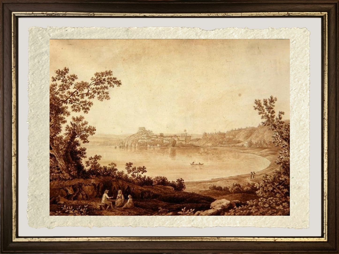 Lago di Bracciano - Jakob-Philipp Hackert