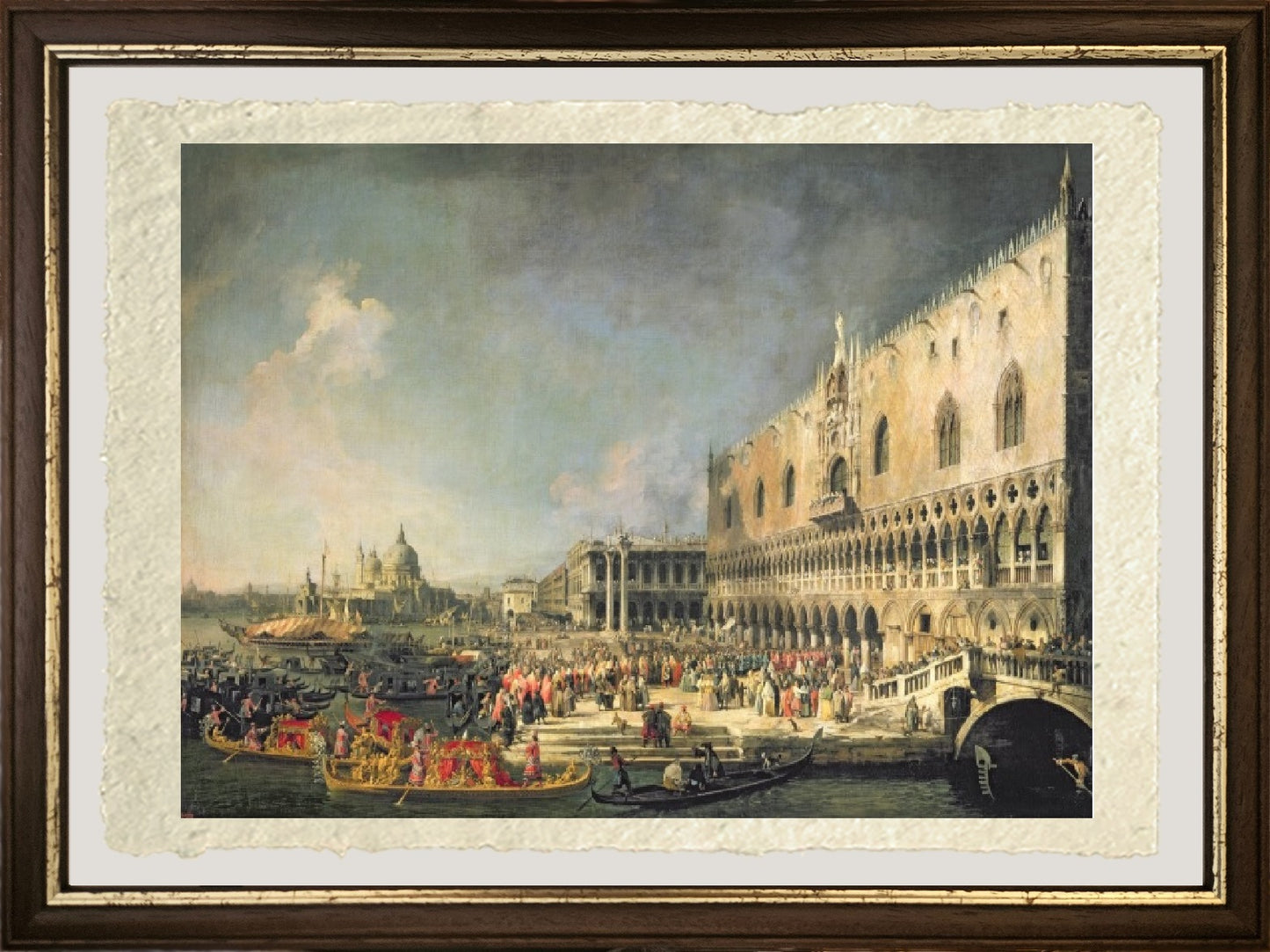 La ricezione dell'ambasciatore francese a Venezia, 1740 - Giovanni Antonio Canal detto Canaletto