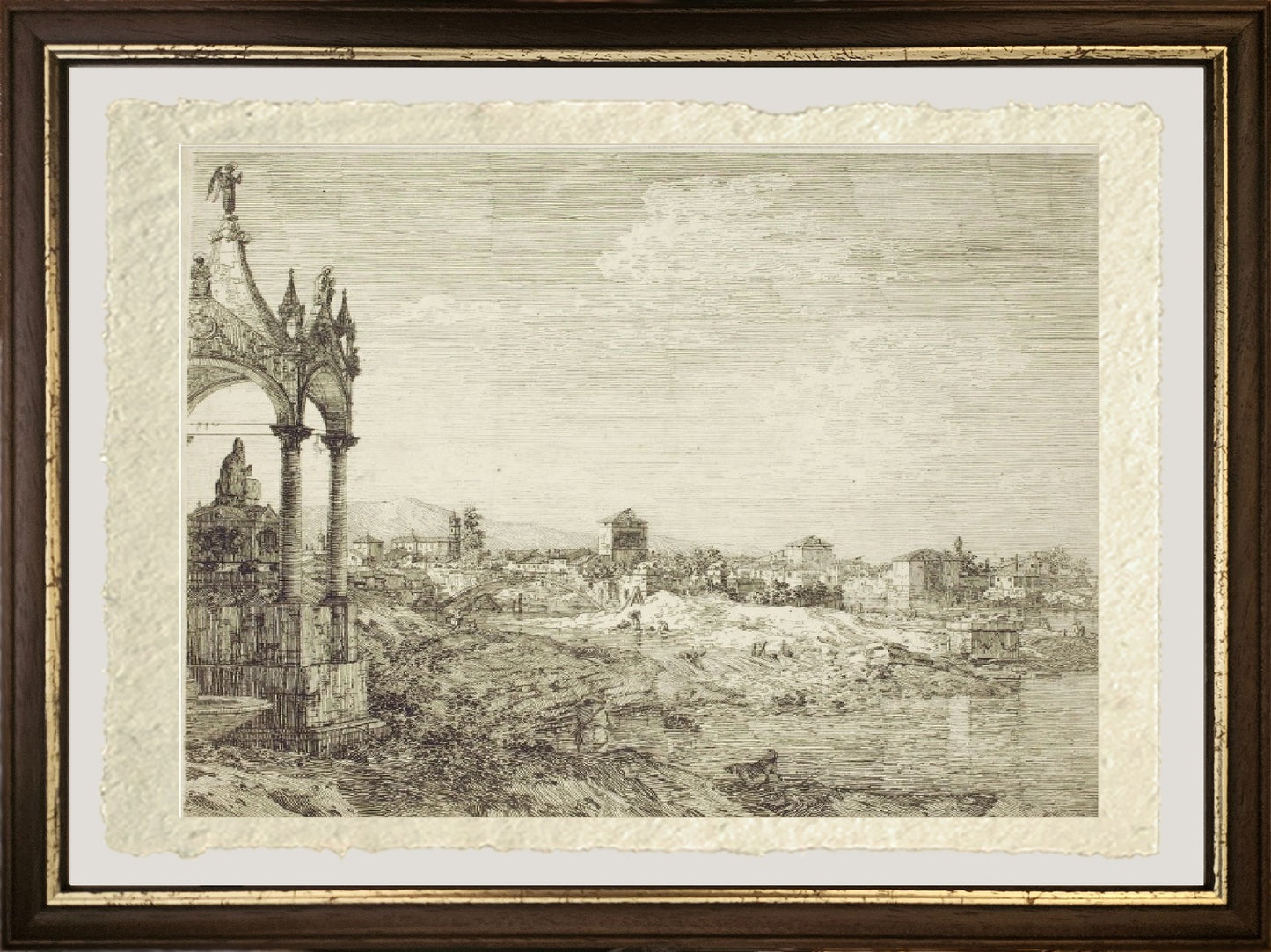 La tomba del vescovo, 1744 - Giovanni Antonio Canal detto Canaletto