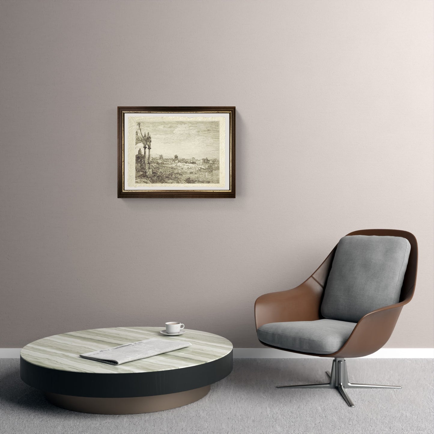 La tomba del vescovo, 1744 - Giovanni Antonio Canal detto Canaletto