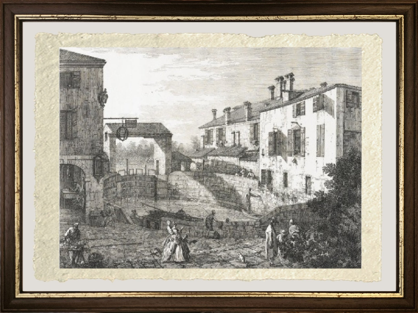 Le Porte del Dolo - Giovanni Antonio Canal detto Canaletto