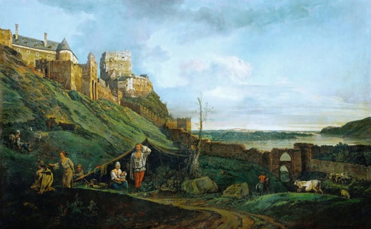 Le Rovine di Theben sulla March - Bernardo Bellotto