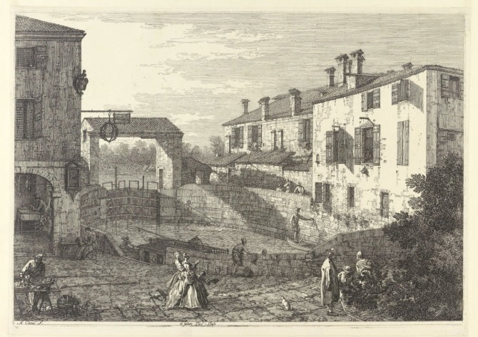 View of Rome with St. Peter's and Castel Sant' Angelo in the Distance, 1685 - Gaspare Vanvitelli - Gaspar van Wittel