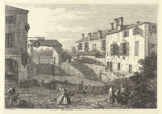 View of Rome with St. Peter's and Castel Sant' Angelo in the Distance, 1685 - Gaspare Vanvitelli - Gaspar van Wittel