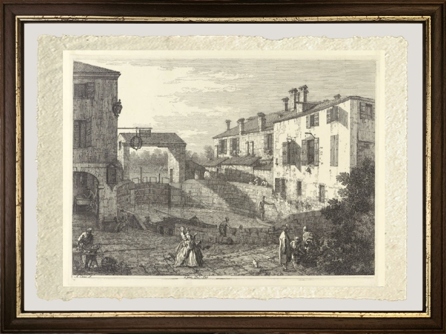 View of Rome with St. Peter's and Castel Sant' Angelo in the Distance, 1685 - Gaspare Vanvitelli - Gaspar van Wittel
