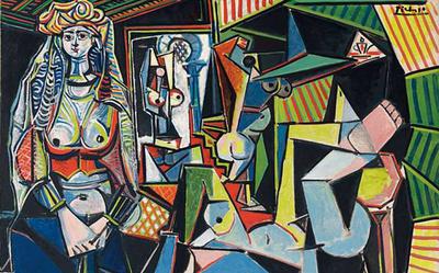 Donne di Algeri di Pablo Picasso su pregiata carta Amalfi
