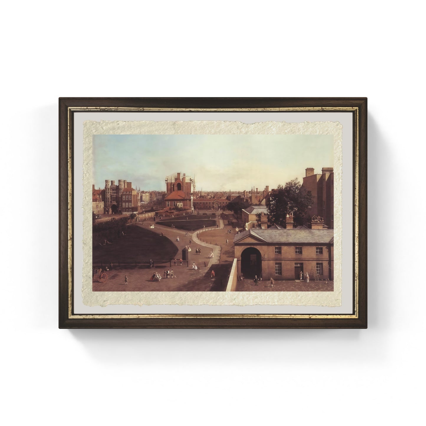 Londra di Giovanni Antonio Canal detto Canaletto su carta Amalfi