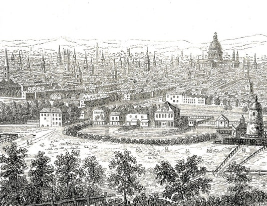 Londra da Islington City e East End - Giovanni Antonio Canal detto Canaletto