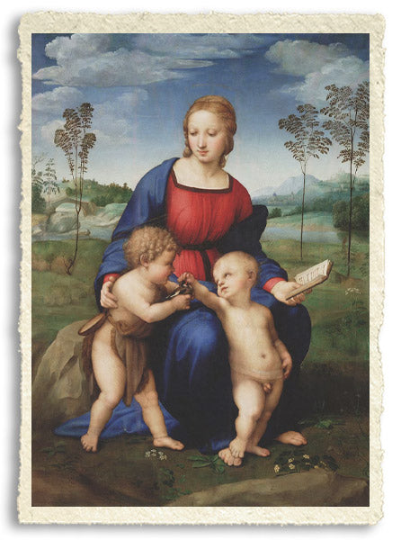 Madonna of the Goldfinch, by Raffaello Sanzio (1504-1508)