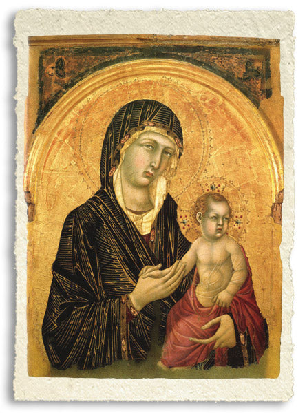 Madonna and Child n. 583 by Simone Martini (1305-1310)