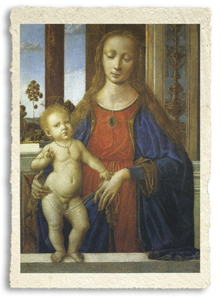 Madonna and Child by Pietro Vannucci, known as Perugino, (1470-73)