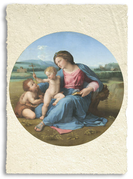 Madonna of Alba by Raphael (ca. 1510)