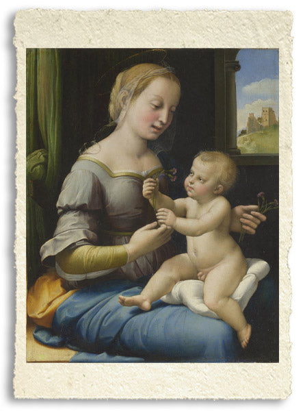 Madonna dei Garofani, di Raffaello Sanzio (1506-1507)