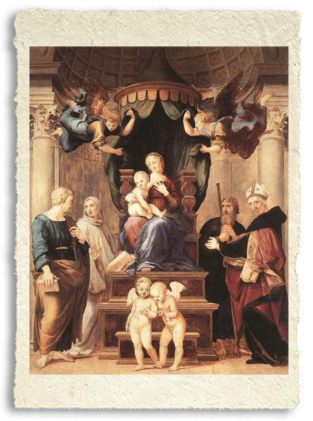 Madonna of the Baldachin by Raphael (1506-1508)