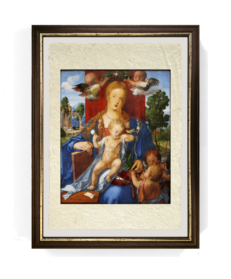 Madonna del Lucherino - Albrecht Dürer su pregiata carta Amalfi
