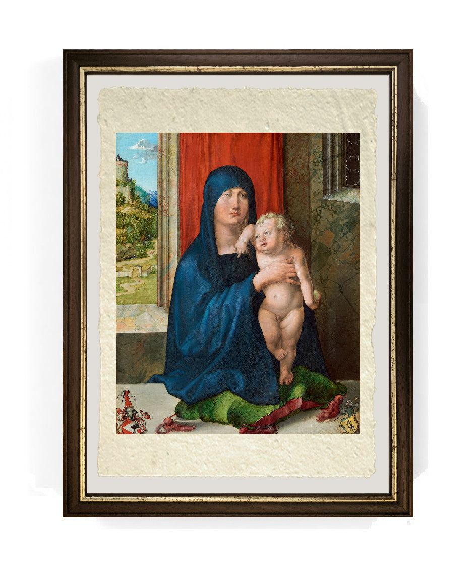 Madonna Haller - Albrecht Dürer su pregiata carta Amalfi