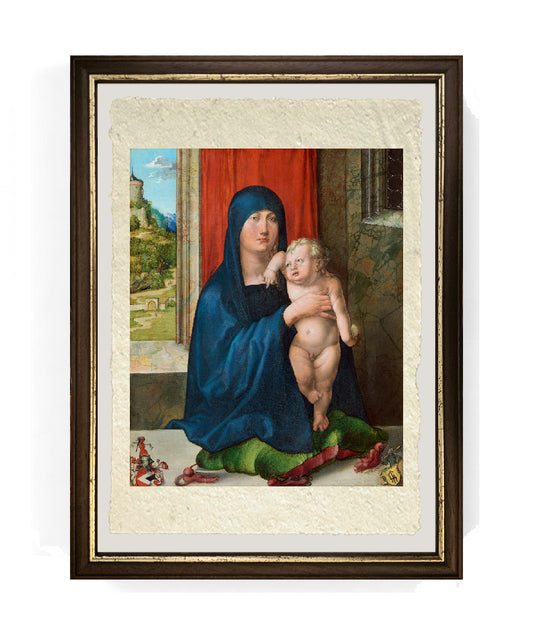 Madonna Haller - Albrecht Dürer su pregiata carta Amalfi
