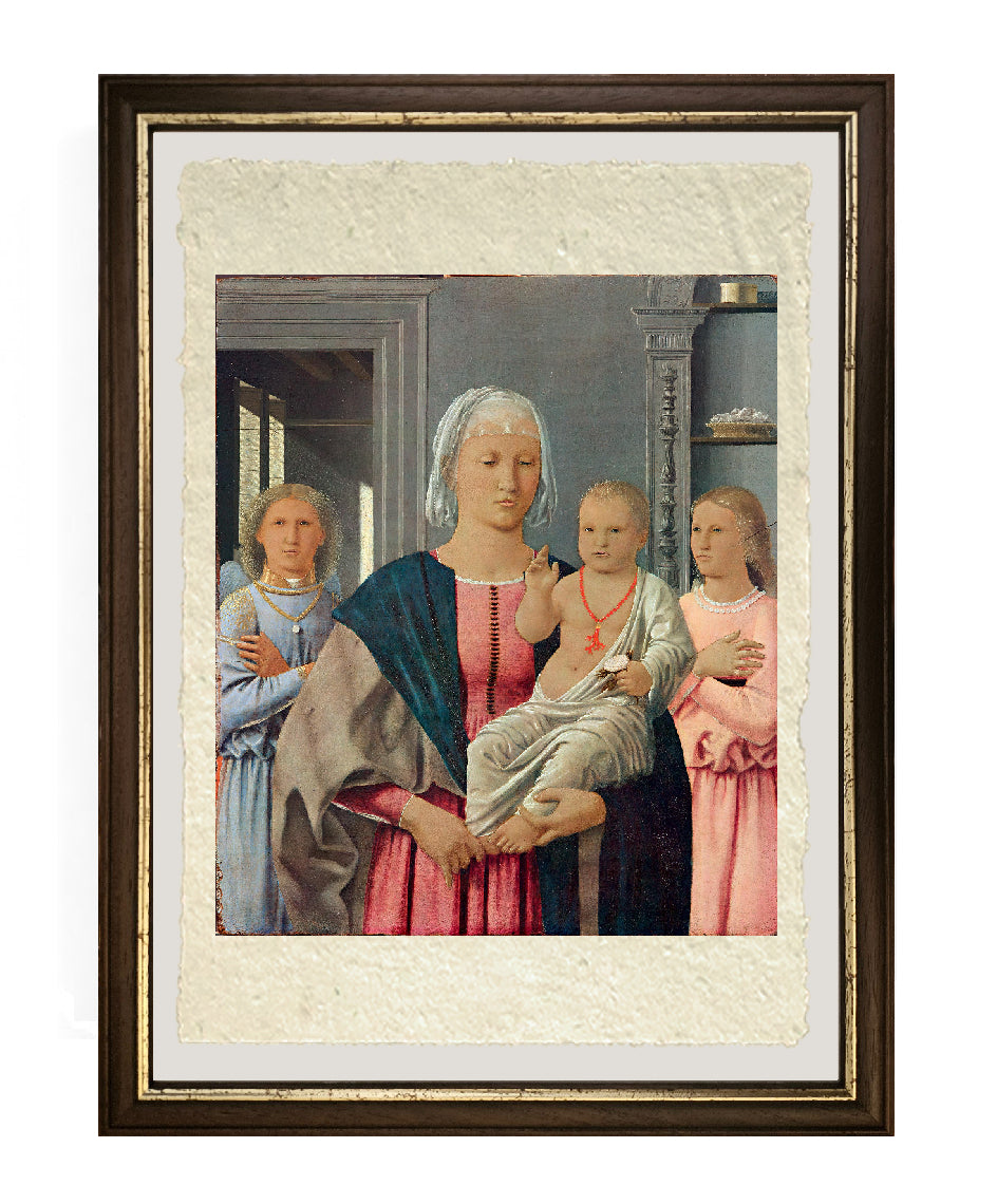 La Madonna di Senigallia - Piero della Francesca su carta Amalfi