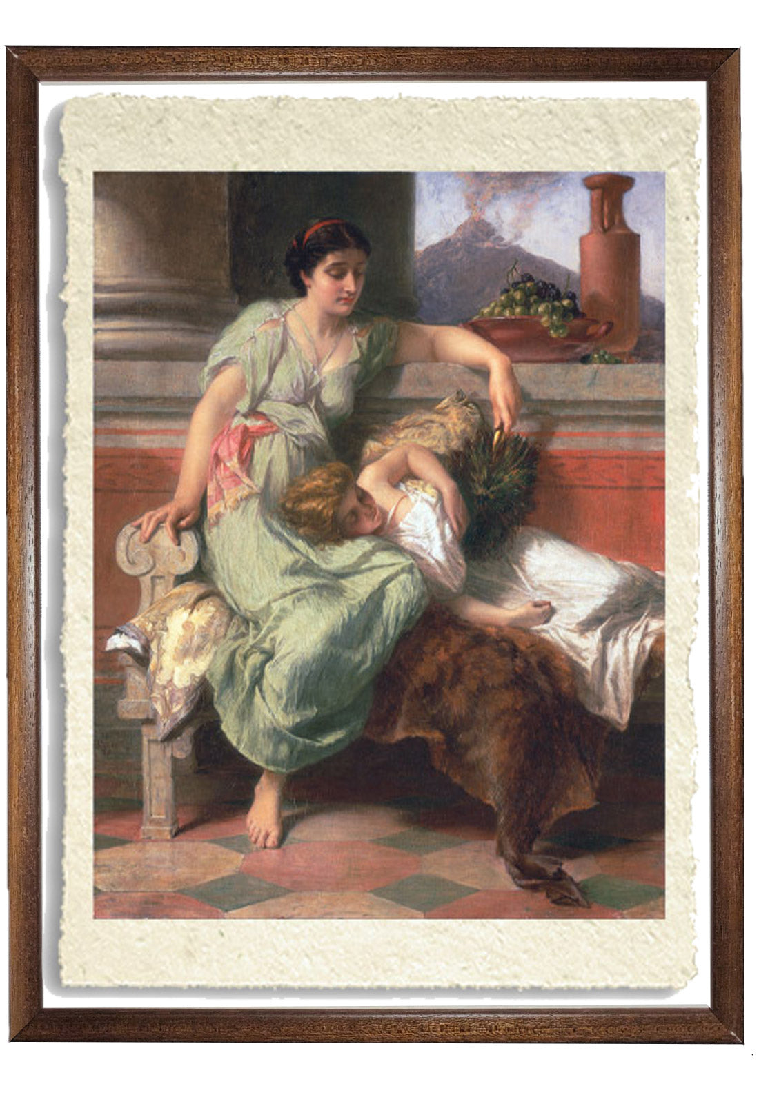 Mother and daughter in Pompeii