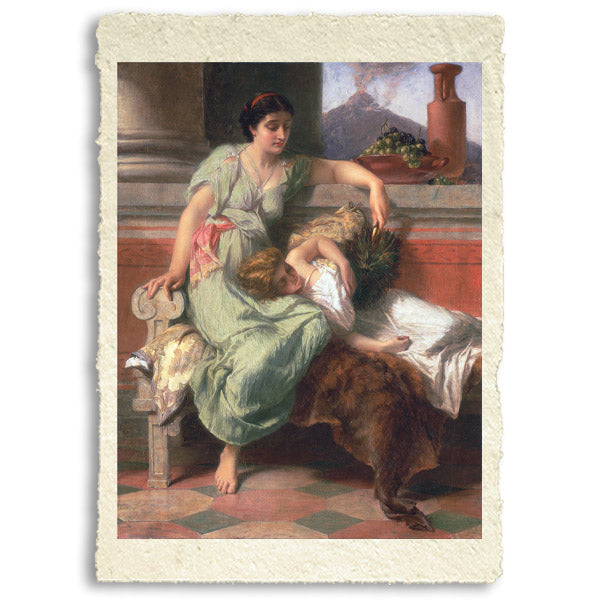 Madre e figlia a Pompei