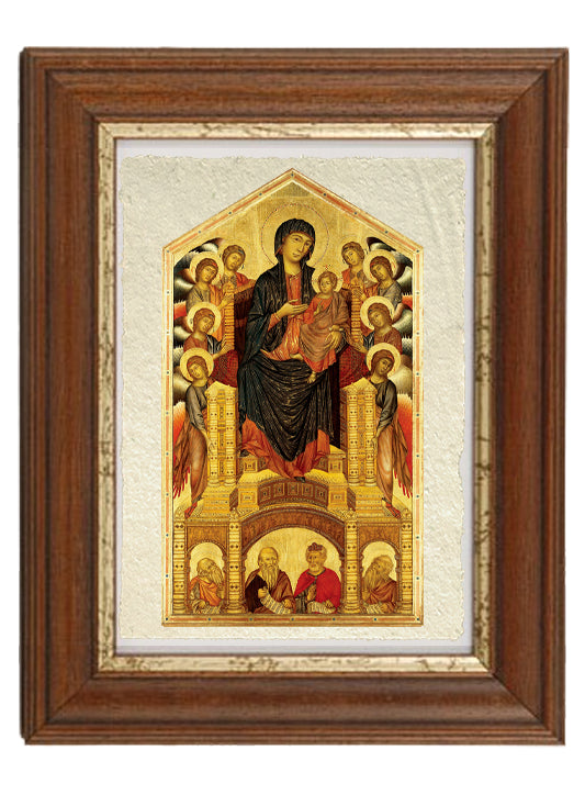 Madonna of the Holy Trinity, or Majesty of the Holy Trinity, by Cimabue (1280-1300)