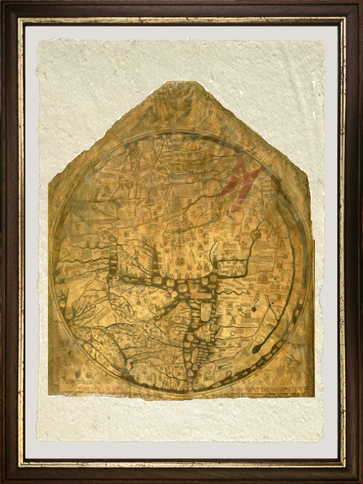 Mappa Mundi, c.1290 - Richard of Haldingham