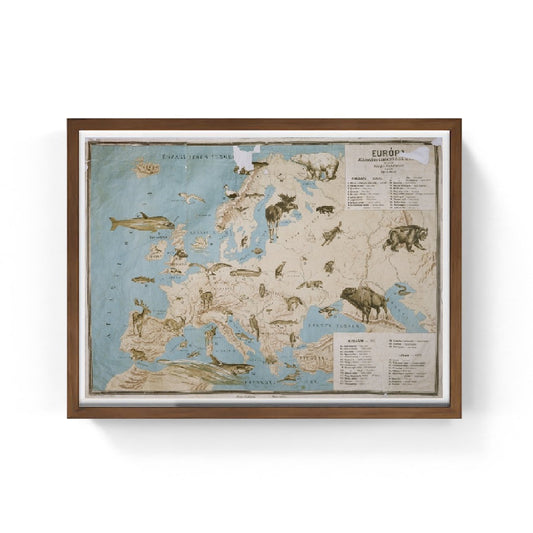 Mappa degli animali in Europa - Janos Balint