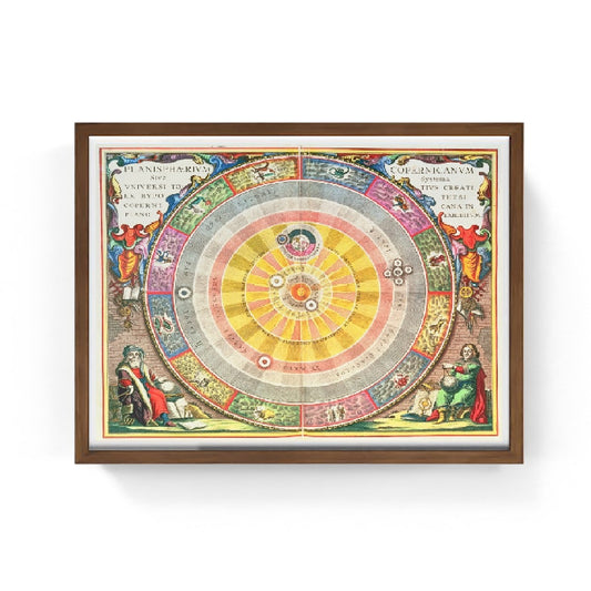 Mappa del Sistema Copernicano - Andreas Cellarius