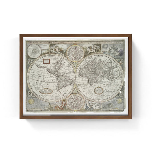Mappa del mondo, 1676 - John Speed