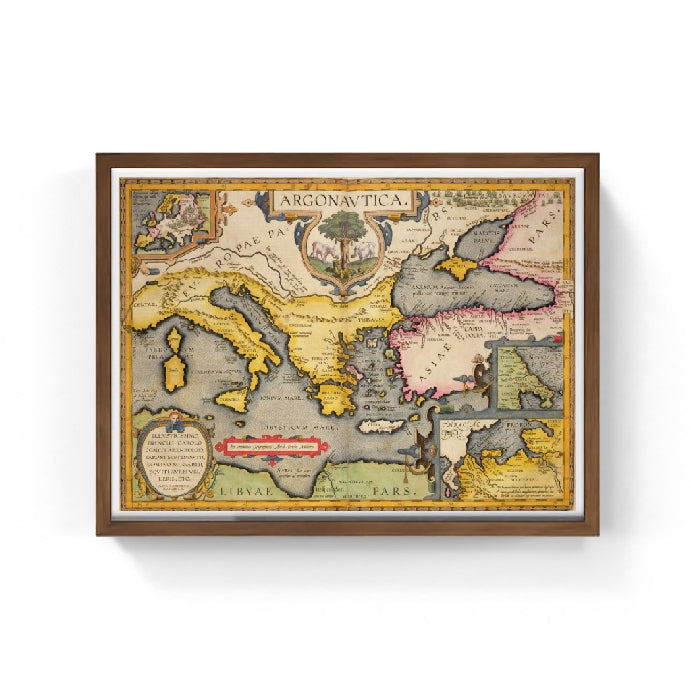 Mappa del viaggio degli Argonauti, 1603 - Abraham Ortelius