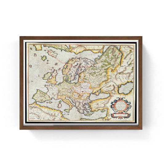 Mappa dell'Europa, 1554 - Gerardus Mercator