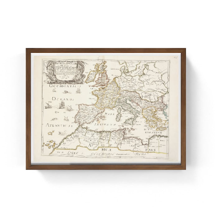 Mappa dell'Impero Romano, 1675-76 - Nicolas Sanson D'Abbeville