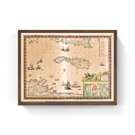 Roman Empire maximum expansion of Vallardi and Kiepert 