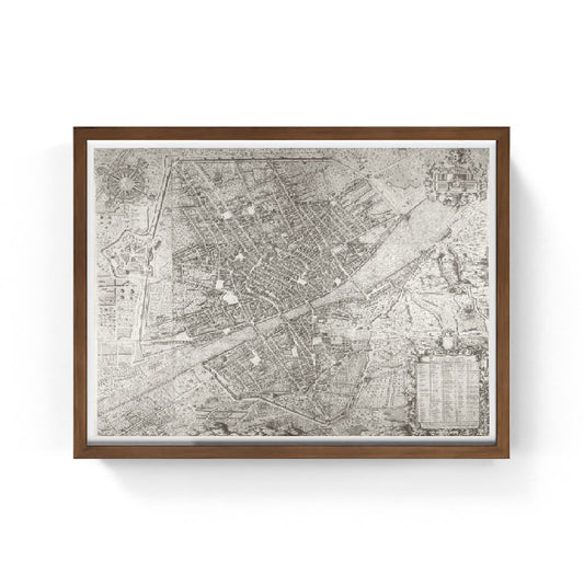 Mappa di Firenze, 1584 - Stefano Bonsignori