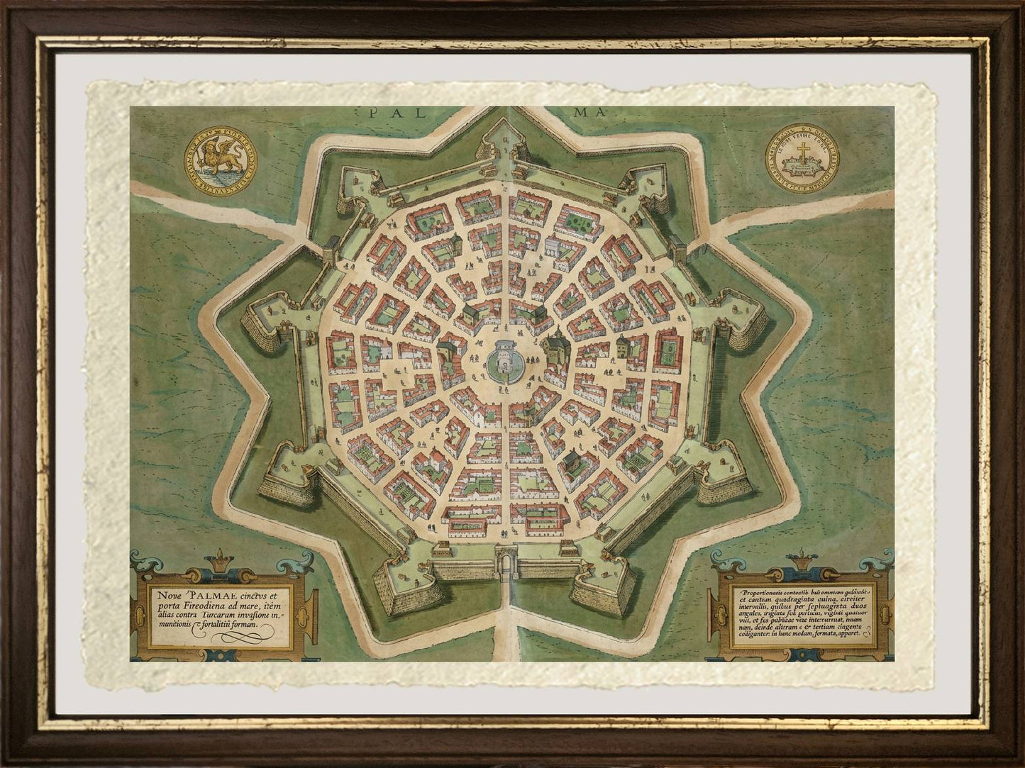 Map of Palma - Joris Hoefnagel